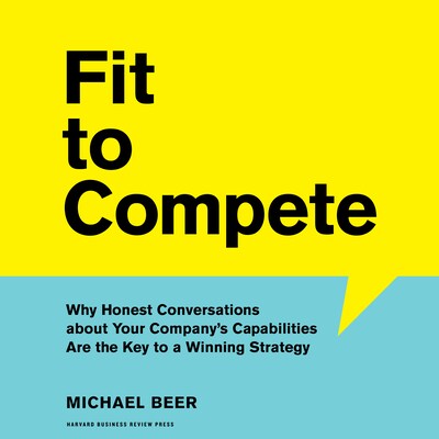 Fit to Compete – omslag til lydbogen af Michael Beer