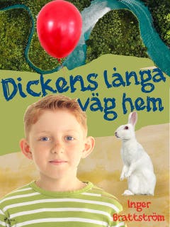 Dickens långa väg hem från skolan – omslag till ljudboken av Inger Brattström