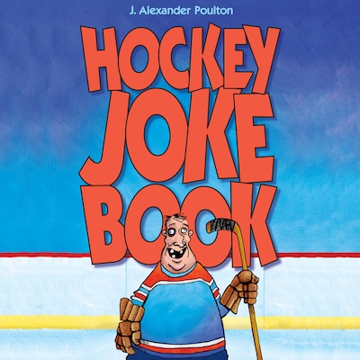 Hockey Joke Book – omslag til lydbogen af J. Alexander Poulton