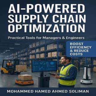 AI-Powered Supply Chain Optimization: Practical Tools for Managers & Engineers – omslag till ljudboken av Mohammed Hamed Ahmed Soliman