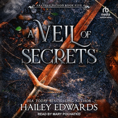 A Veil of Secrets – omslag til lydbogen af Hailey Edwards