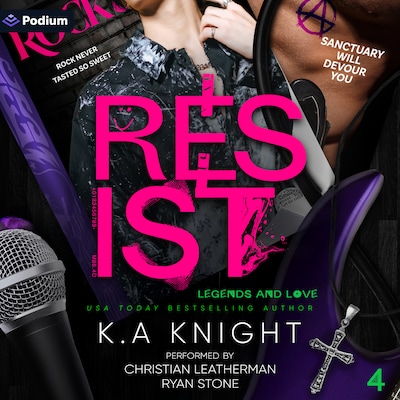 Resist – omslag til lydbogen af K.A. Knight