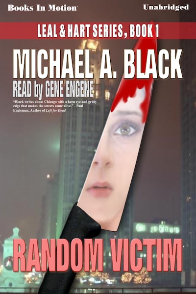 Random Victim – omslag til lydbogen af Michael A Black