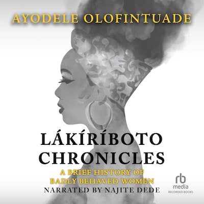 Lákíríboto Chronicles – omslag til lydbogen af Ayodele Olofintuade