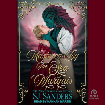 Mastered by the Sea Marquis – omslag til lydbogen af S. J. Sanders