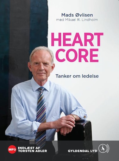 Heartcore – omslag til lydbogen af Mikael R. Lindholm, Mads Øvlisen