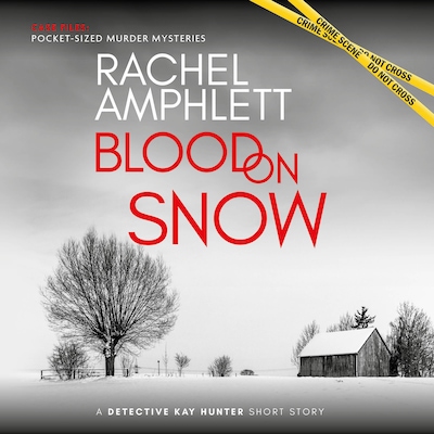 Blood on Snow – omslag til lydbogen af Rachel Amphlett