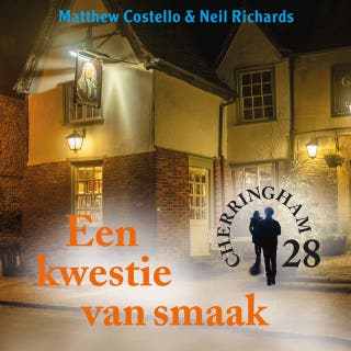Een kwestie van smaak – omslag van het luisterboek van Matthew Costello, Neil Richards