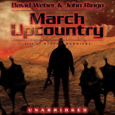 March Upcountry – omslag til lydbogen af David Weber, John Ringo