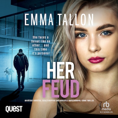 Her Feud – omslag til lydbogen af Emma Tallon
