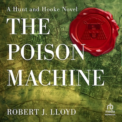 The Poison Machine – omslag til lydbogen af Robert J. Lloyd