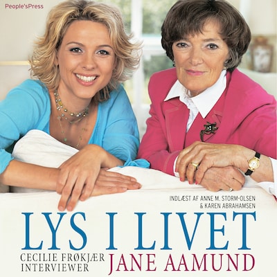 Lys i livet – omslag til lydbogen af Jane Aamund, Cecilie Frøkjær
