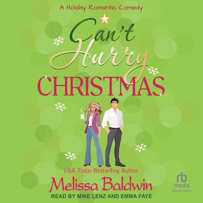 Can't Hurry Christmas – omslag til lydbogen af Melissa Baldwin