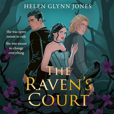 The Raven’s Court – omslag til lydbogen af Helen Glynn Jones