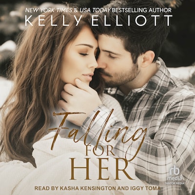 Falling for Her – omslag til lydbogen af Kelly Elliott