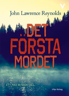 Det första mordet – omslag till ljudboken av John Lawrence Reynolds