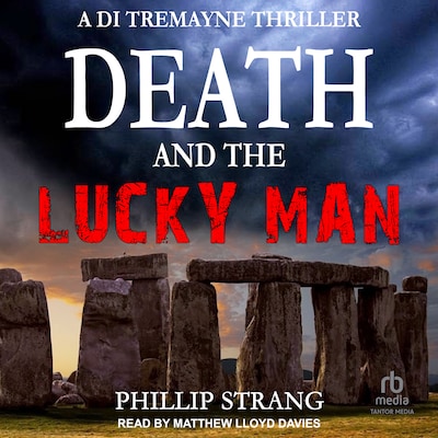 Death and the Lucky Man – omslag til lydbogen af Phillip Strang