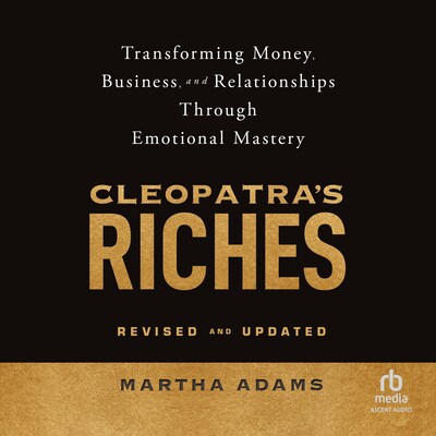 Cleopatra's Riches – omslag til lydbogen af Martha Adams