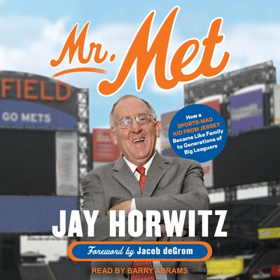 Mr. Met – omslag til lydbogen af Jay Horwitz