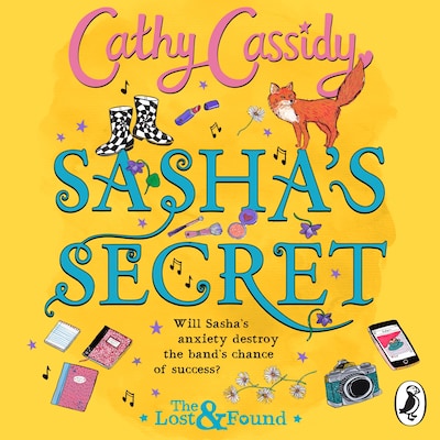 Sasha's Secret – omslag til lydbogen af Cathy Cassidy