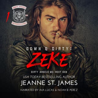 Down & Dirty: Zeke – omslag till ljudboken av Jeanne St. James