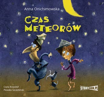 Czas meteorów – okładka audiobooka, autor Anna Onichimowska