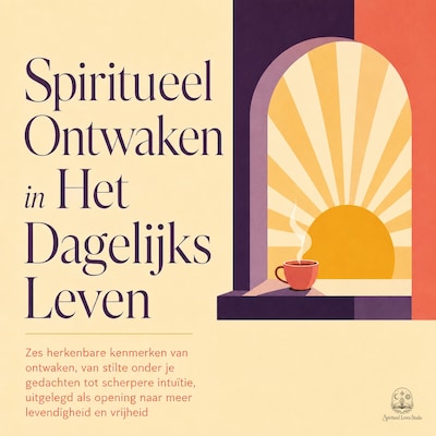 Spiritueel Ontwaken in Het Dagelijks Leven – omslag van het luisterboek van Spiritueel Leven Studio