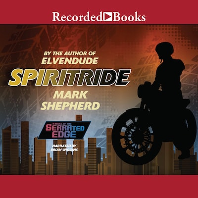 Spiritride – omslag til lydbogen af Mark Shepherd