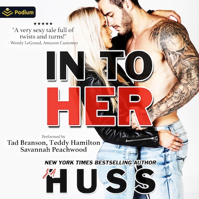In to Her – omslag til lydbogen af JA Huss