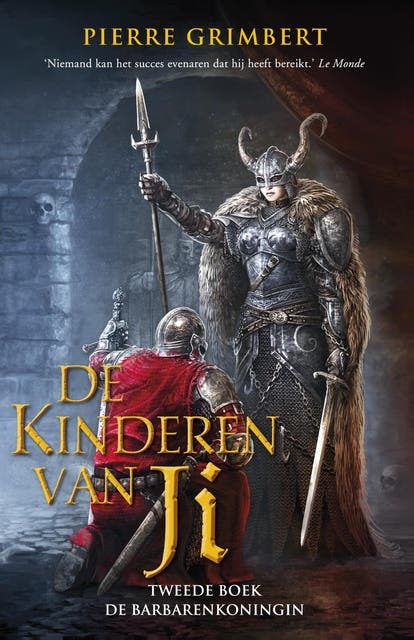 De Barbarenkoningin – omslag van het luisterboek van Pierre Grimbert