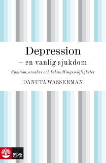 Depression - en vanlig sjukdom – omslag till ljudboken av Danuta Wasserman