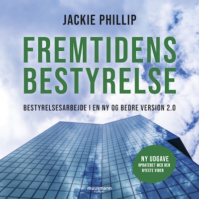 Fremtidens bestyrelse – omslag til lydbogen af Jackie Phillip