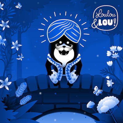 Meditatie - Bodyscan – omslag van het luisterboek van Loulou en Lou