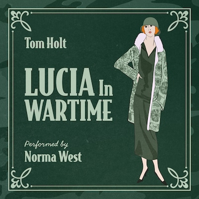 Lucia In Wartime – omslag til lydbogen af Tom Holt