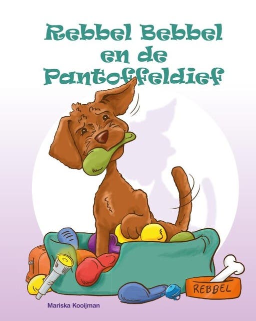 Rebbel Bebbel en de Pantoffeldief – omslag van het luisterboek van Mariska Kooijman