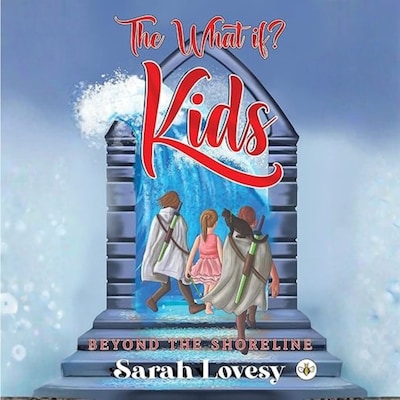 The What if? Kids - Beyond the Shoreline – omslag til lydbogen af Sarah Lovesy