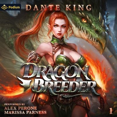 Dragon Breeder – omslag til lydbogen af Dante King
