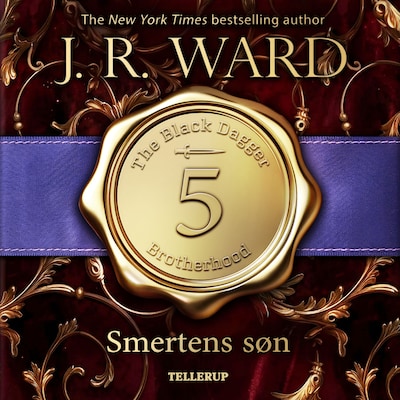 The Black Dagger Brotherhood #5: Smertens søn – omslag til lydbogen af J. R. Ward