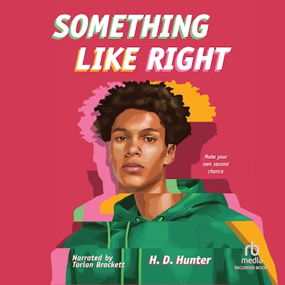 Something Like Right – omslag til lydbogen af H.D. Hunter