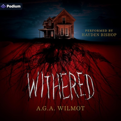 Withered – omslag til lydbogen af A.G.A. Wilmot