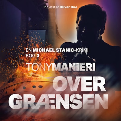 Over grænsen - 3 – omslag til lydbogen af Tony Manieri