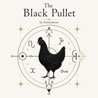 The Black Pullet – omslag till ljudboken av Anonymous