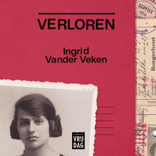 Verloren – omslag van het luisterboek van Ingrid Vander Veken