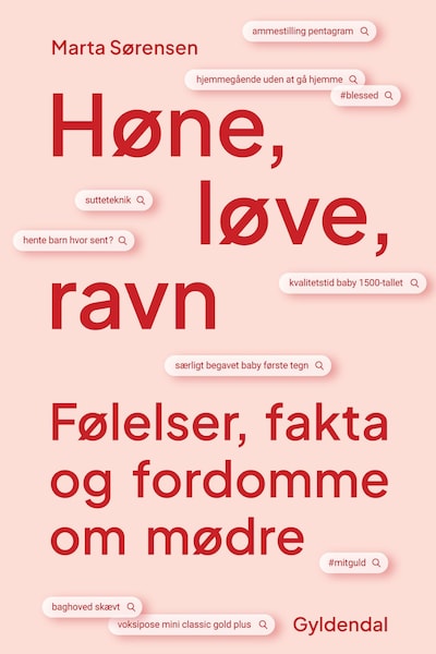Høne, løve, ravn – omslag til lydbogen af Marta Sørensen