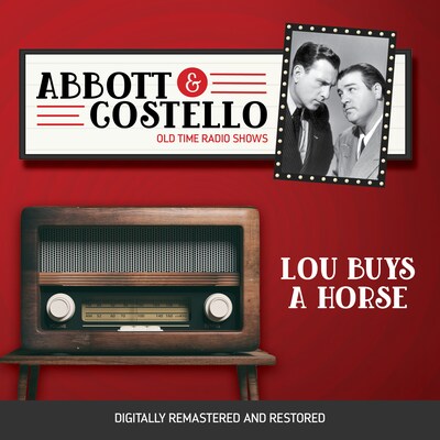 Abbott and Costello: Lou Buys a Horse – omslag til lydbogen af Bud Abbott, Lou Costello