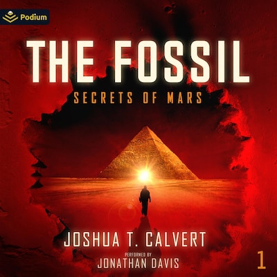 The Fossil – omslag til lydbogen af Joshua T. Calvert