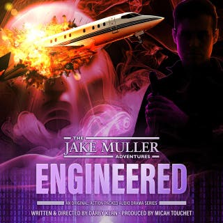 The Jake Muller Adventures: Engineered: An Original, Action-Packed Audio Drama Series – omslag till ljudboken av Darby Kern