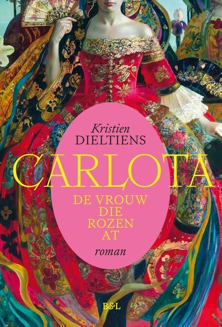 Carlota, de vrouw die rozen at – omslag van het luisterboek van Kristien Dieltiens