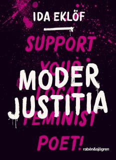 Moder Justitia – omslag till ljudboken av Ida Eklöf