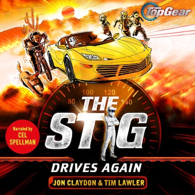 The Stig Drives Again – omslag till ljudboken av Jon Claydon, Tim Lawler
